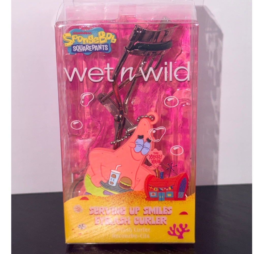 Wet n Wild SpongeBob SquarePants Patrick Eyelash Curler Serving Up Smiles NEW